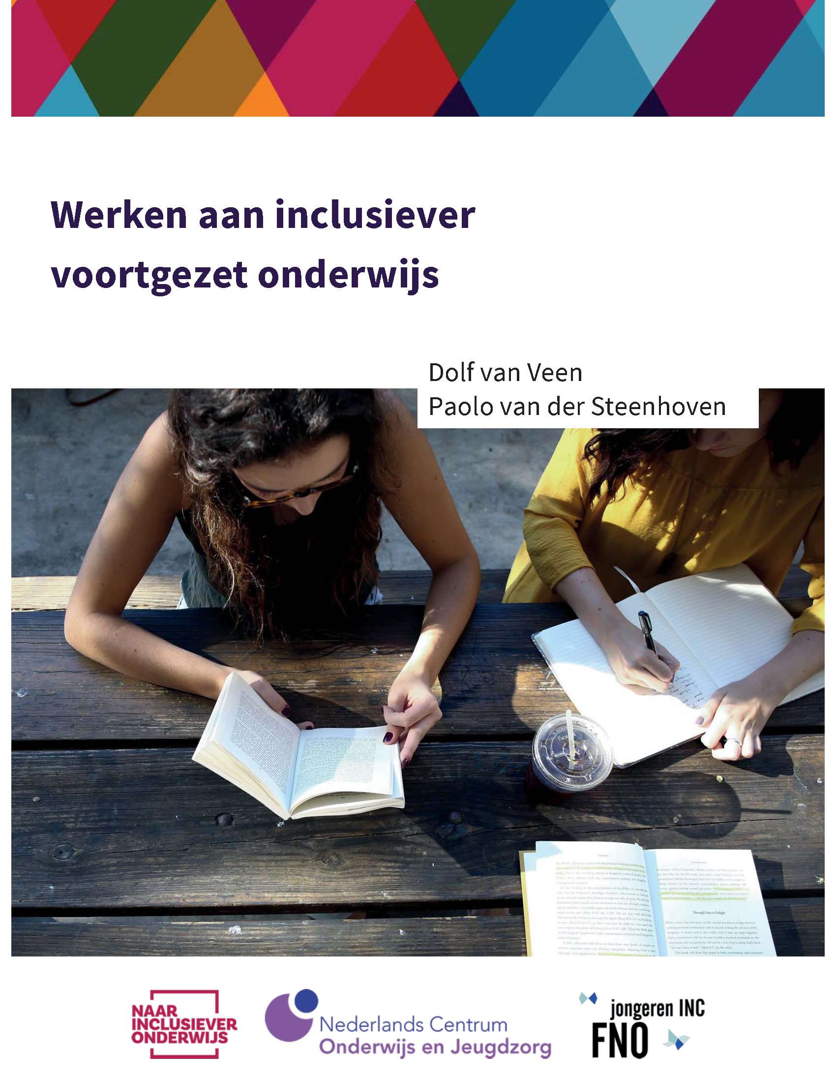 Kaft van het onderzoeksrapport 'Werken aan inclusiever voortgezet onderwijs'